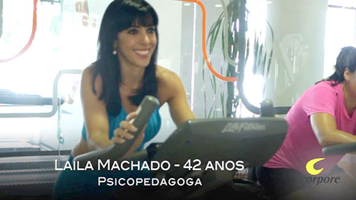 Exercício Físico Academia Corpore - Laila Machado